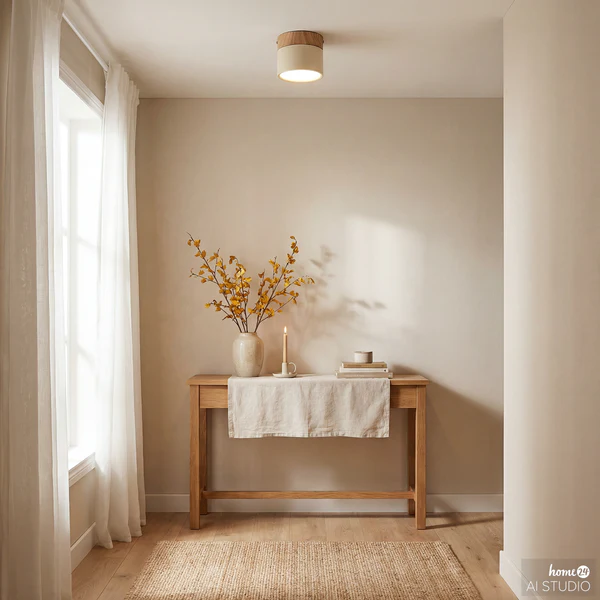 Deckenleuchte Punto - Eisen - 1-flammig - Beige - Image 2