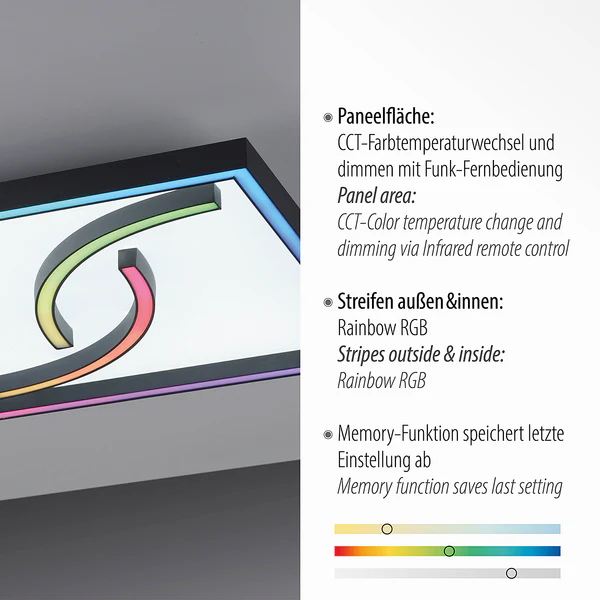 Deckenleuchte Serpent - Eisen, Aluminium / Polycarbonat - 2-flammig - 45 x 45 cm - Image 12