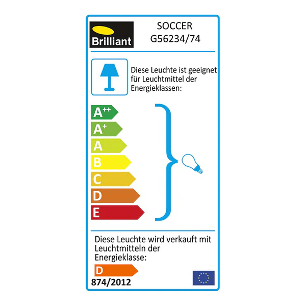 Deckenleuchte Soccer - Metall - Multicolor - 3-flammig - Image 2