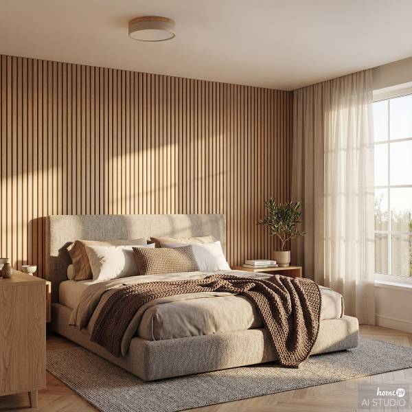 Deckenleuchte Teneo - Eisen - 1-flammig - Beige - Image 3