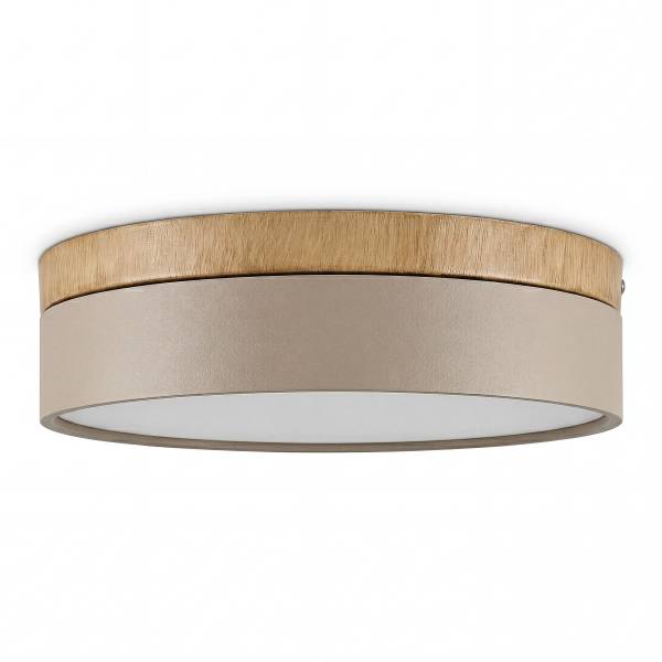 Deckenleuchte Teneo - Eisen - 1-flammig - Beige - Image 5