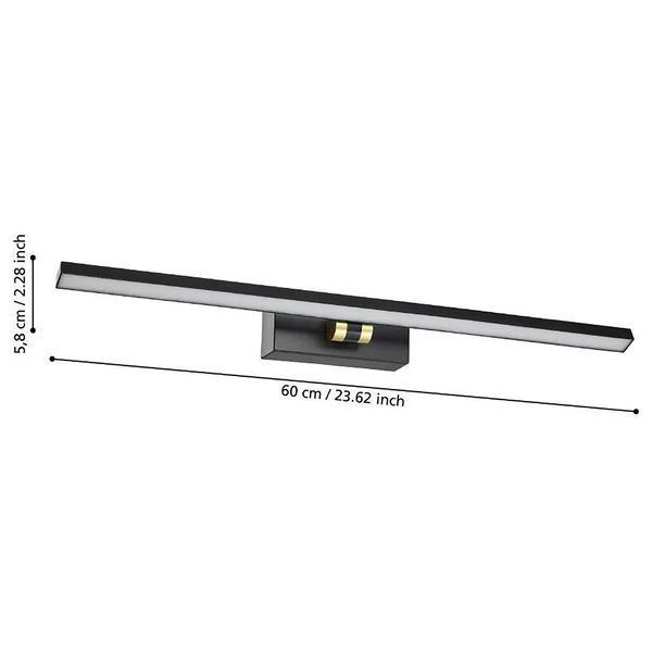 Deckenleuchte Verdello - Polycarbonat - 1-flammig - Schwarz - Image 5