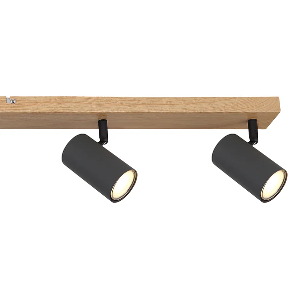 Deckenstrahler Robby - Eisen / Messing - Beige / Taupe - Flammenanzahl: 6 - Image 6