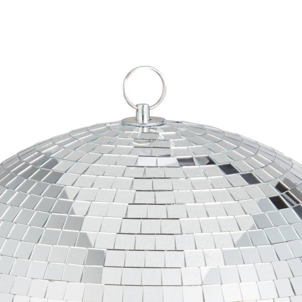 Deko-Kugel DISCO - Glas/Kunststoff - Silber - 37 x 37 cm - Image 2
