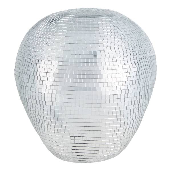 Deko-Kugel DISCO Melting - Glas/Kunststoff - Silber - Image 4