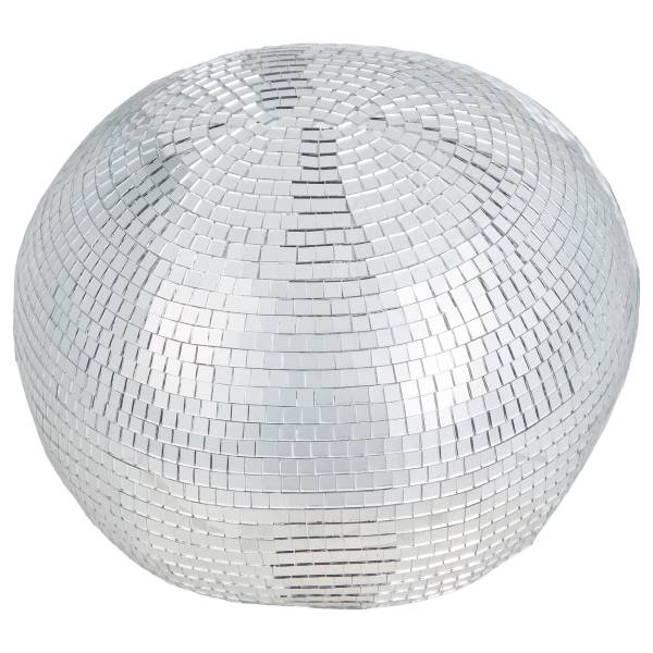Deko-Kugel DISCO Melting - Glas/Kunststoff - Silber - Image 5
