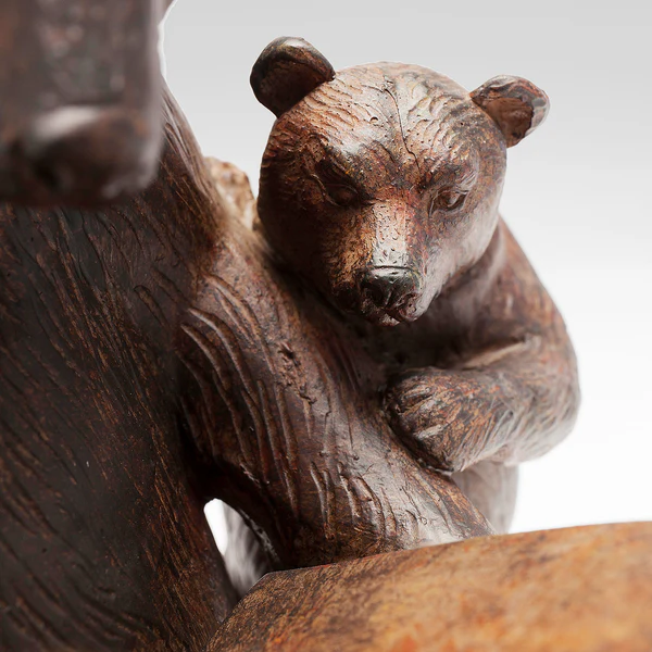 Deko Objekt Reading Bears - Braun - Stein - Image 5