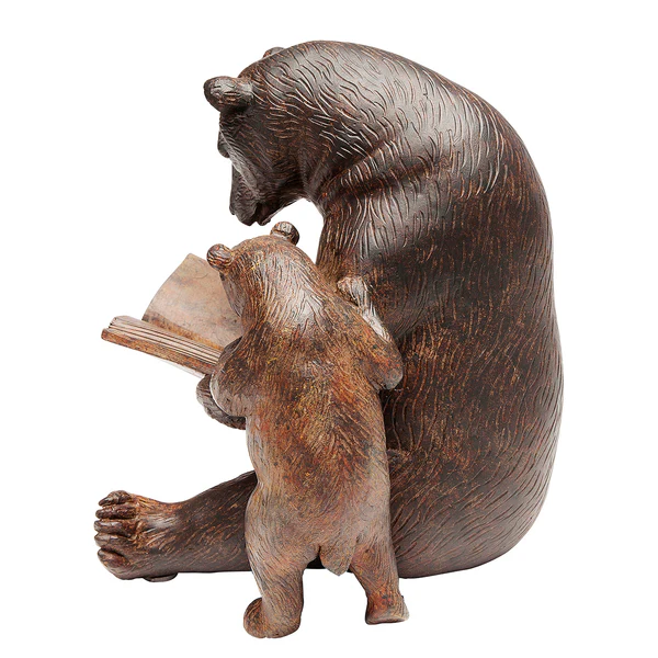 Deko Objekt Reading Bears - Braun - Stein - Image 7