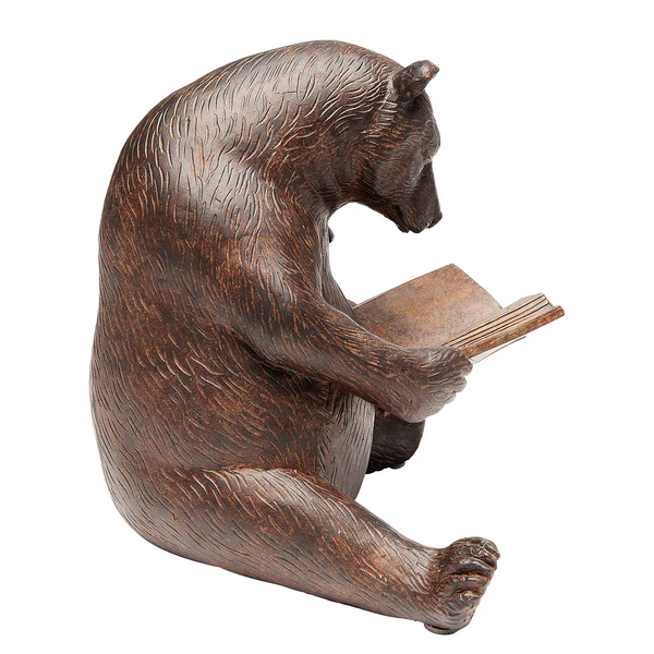 Deko Objekt Reading Bears - Braun - Stein - Image 8