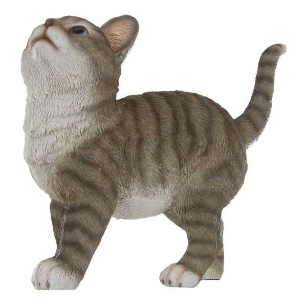 Dekofigur Katze Liala - Kunstharz / Polyresin - Natur - Image 3