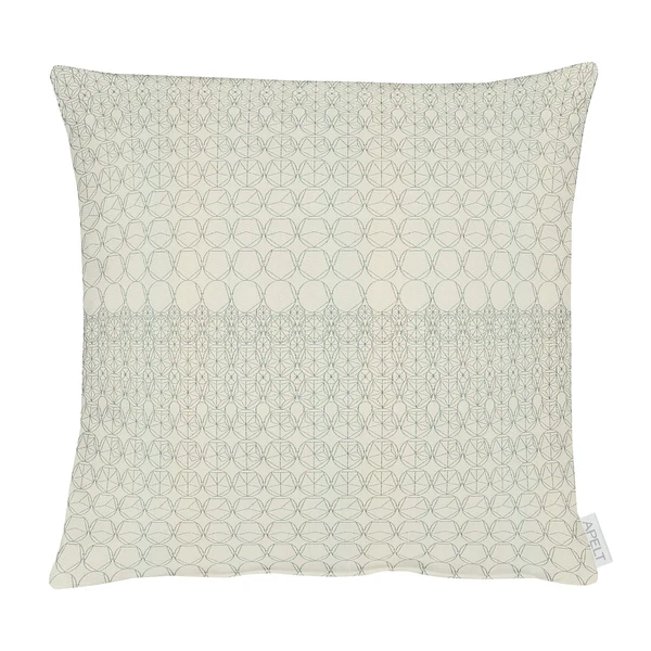 Dekokissen 1308 - Webstoff - Creme - 45 x 45 cm
