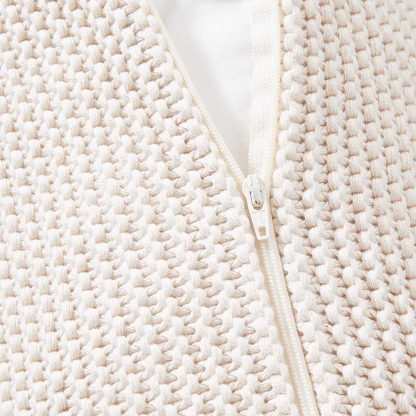 Dekokissen AVA - Baumwolle / Polyester - Beige - Image 2
