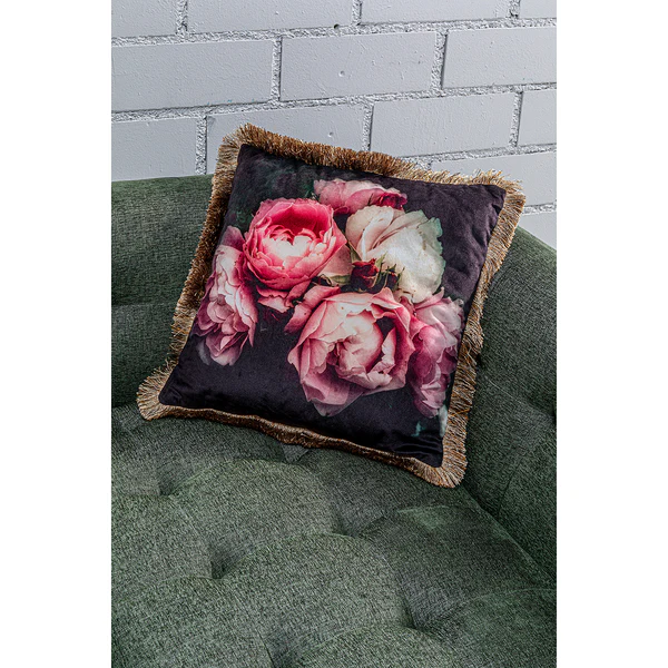 Dekokissen Blush Roses - Polyester - Mehrfarbig - Image 2
