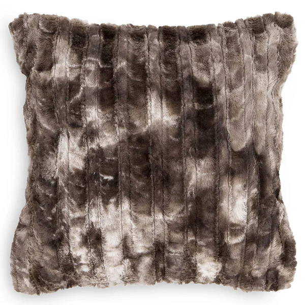 Dekokissen Famous - Polyester - Braun