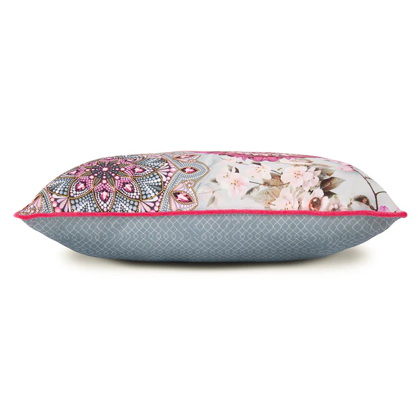 Dekokissen Inaya - Polysamt - 48 x 48 cm - 48 x 48 cm - Image 2