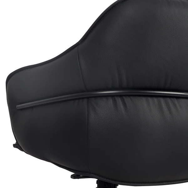 Drehbarer Armlehnenstuhl AOBAO - Schwarz - Image 7