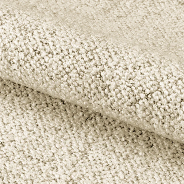 Drehbarer Polsterstuhl LIVARAS 2er-Set - Bouclé Stoff Moena: Creme - Image 13