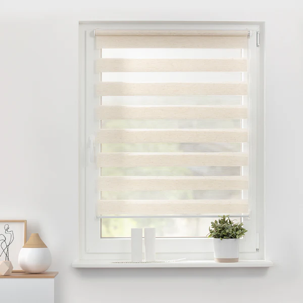 Duo-Rollo Klemmfix II - Polyester - Beige - 45 x 150 cm - Image 2