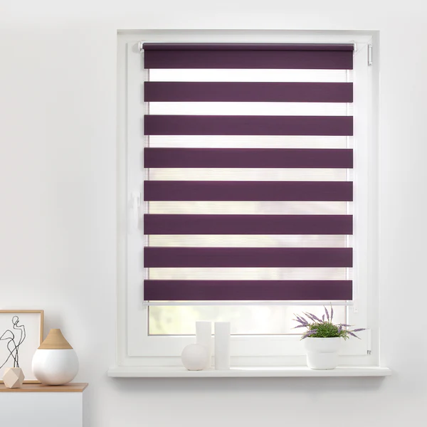 Duo-Rollo Klemmfix II - Polyester - Brombeere - 70 x 150 cm - Image 2