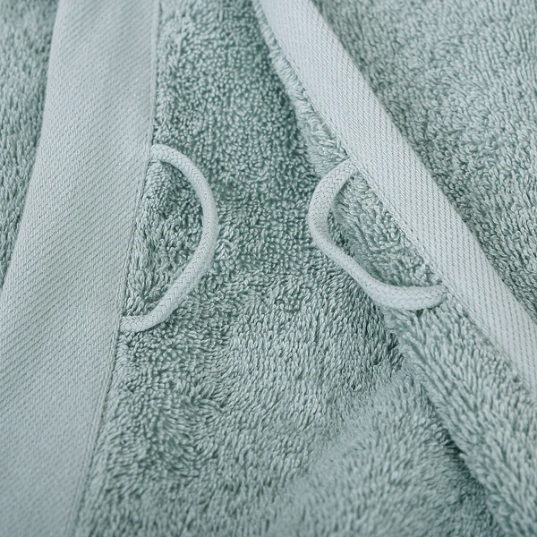 Duschtuch Tom Tailor - Baumwolle - 70 x 140 cm - Türkis - Image 5