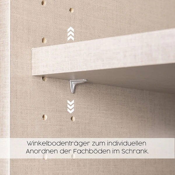 Einlegeboden Crato 3er-Set - Braun - Holzwerkstoff - 85 x 1.6 x 45 cm - Image 6