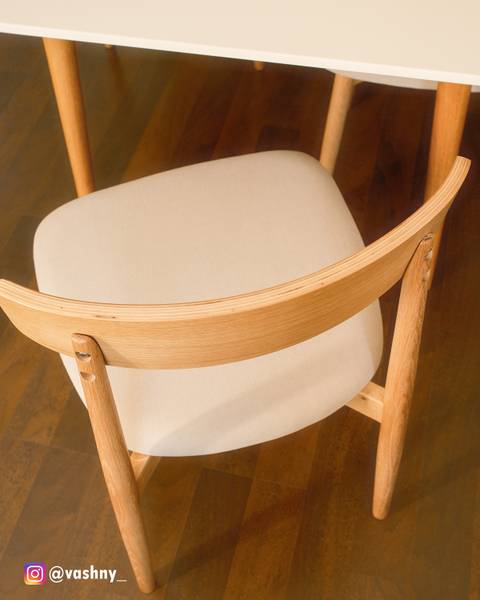 Esszimmerstuhl Lolif 2er-Set - Webstoff / Eiche massiv - Beige / Eiche - Eiche Hell - Image 21