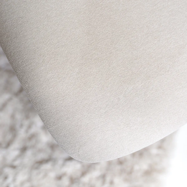 Esszimmerstuhl Lolif 2er-Set - Webstoff / Eiche massiv - Beige / Schwarz - Schwarz - Image 10
