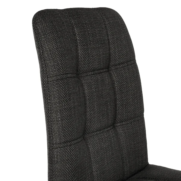 Esszimmerstuhl Specter 2er-Set - Webstoff / Eisen - Anthrazit / Schwarz - Image 11