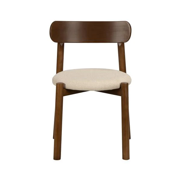Esszimmerstuhl TARO 2er-Set - Beige / Braun - Image 2