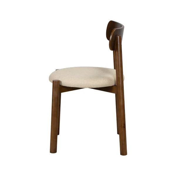 Esszimmerstuhl TARO 2er-Set - Beige / Braun - Image 3
