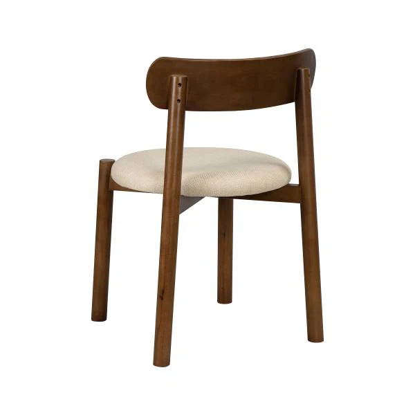 Esszimmerstuhl TARO 2er-Set - Beige / Braun - Image 4