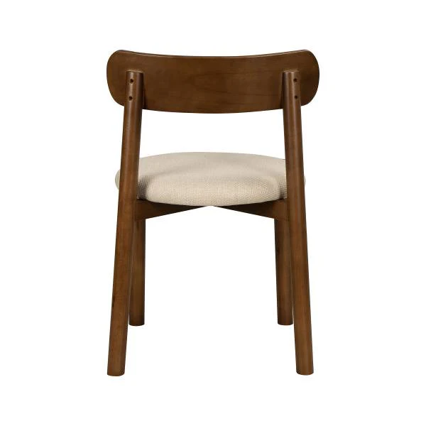 Esszimmerstuhl TARO 2er-Set - Beige / Braun - Image 5