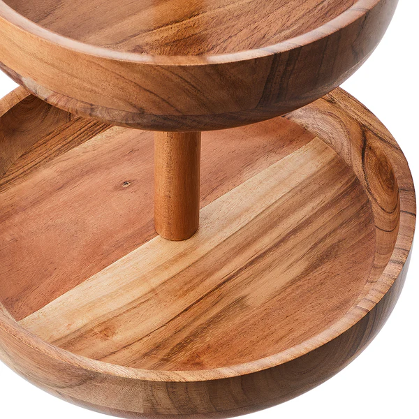 Etagere ACACIA 2-stufig - Akazienholz - Image 5