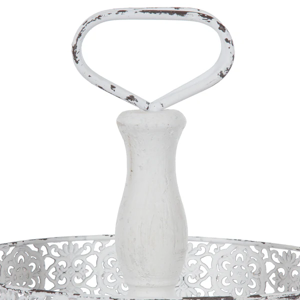 Etagere Erulina - Messing - Weiß - Image 3