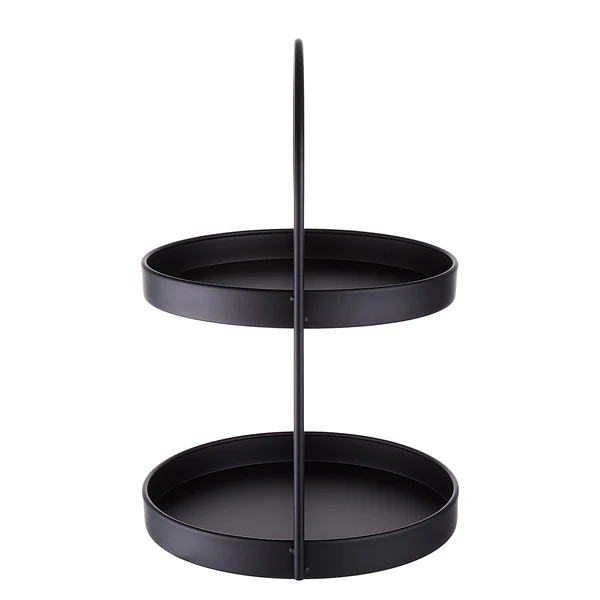 Etagere SIDELINE 2-stufig - Metall - Schwarz - Image 3