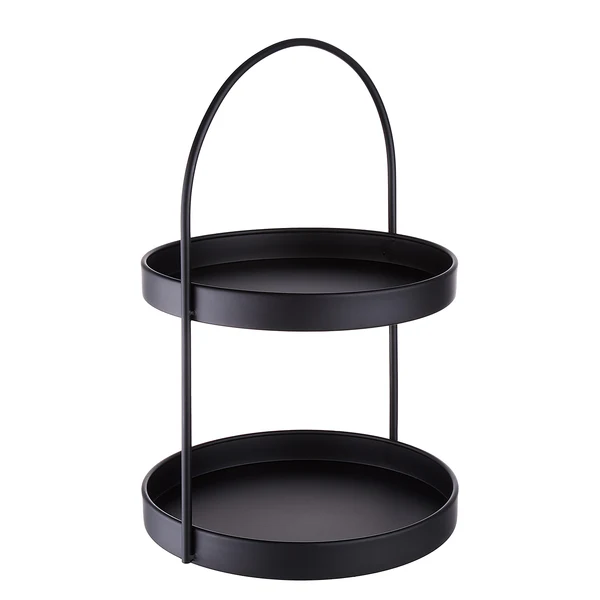 Etagere SIDELINE 2-stufig - Metall - Schwarz - Image 4