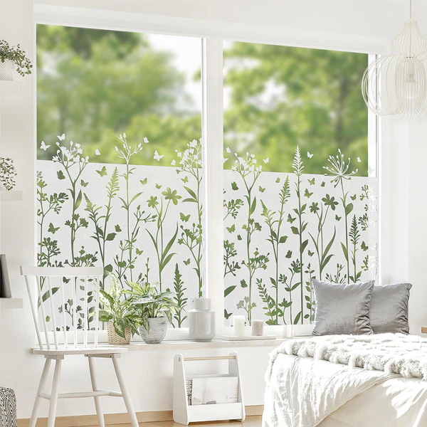 Fensterfolie Lorey - Polyethylen - Selbsthaftend - 200 x 60 cm - Image 5