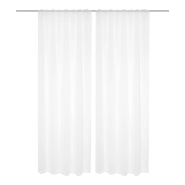 Fertiggardine Dolly (2er-Set) - Polyester - Weiß - 140 x 245 cm