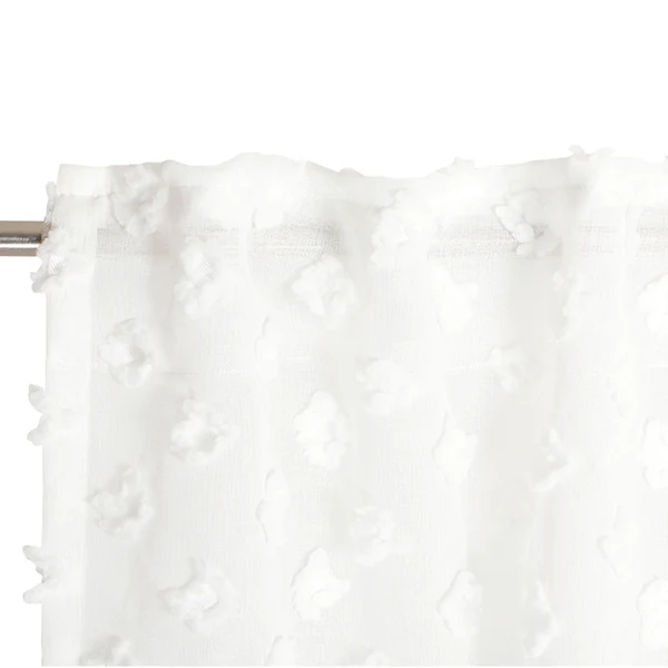 Fertiggardine Snowflakes - Polyester - Weiß - Image 3