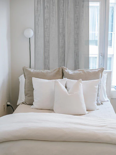 Fertiggardine Softy - Polyester - Grau - 140 x 245 cm - Image 2