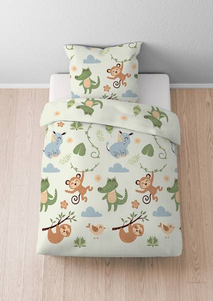 Flanell-Bettwäsche Faultier - Flanell - Image 2