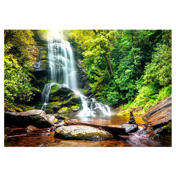 Fototapete Wonder of Nature - Premium Vlies - Grün - 300 x 210 cm