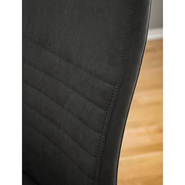 Freischwinger Claras - Webstoff - Grau - 2er Set - Image 9