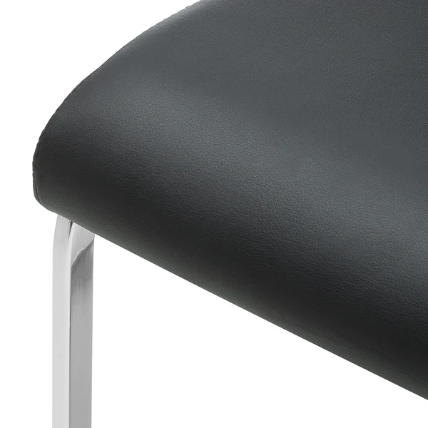 Freischwinger Pasala - Kunstleder - Schwarz - 2er Set - Image 9