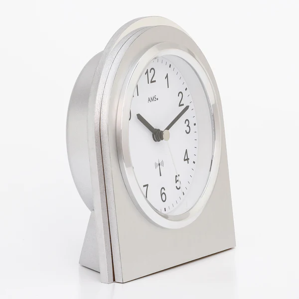 Funk-Uhr Lebu - Silber - Image 2