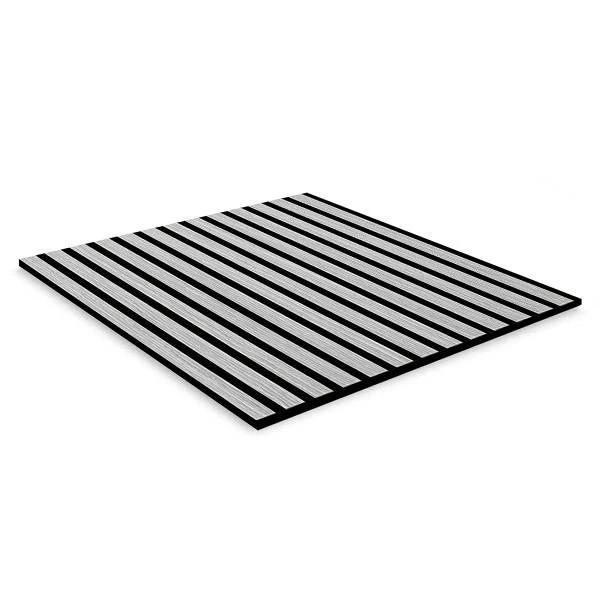 Furniertes Akustikpaneel Noio Typ A - Eiche Grau Dekor - 52 x 52 cm - Image 6