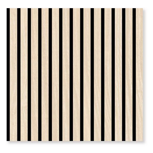 Furniertes Akustikpaneel Noio Typ A - Eiche Hell - 52 x 52 cm