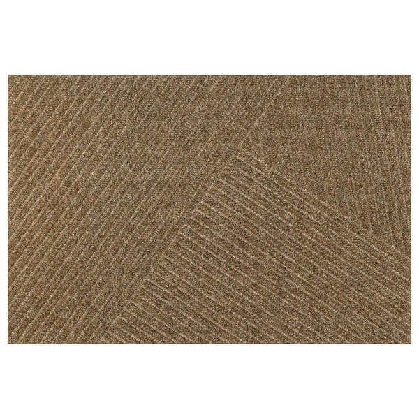 Fuß- & Sauberlaufmatte Dune Stripes - Polyamid / Nitrilgummi - Taupe - 60 x 90 cm