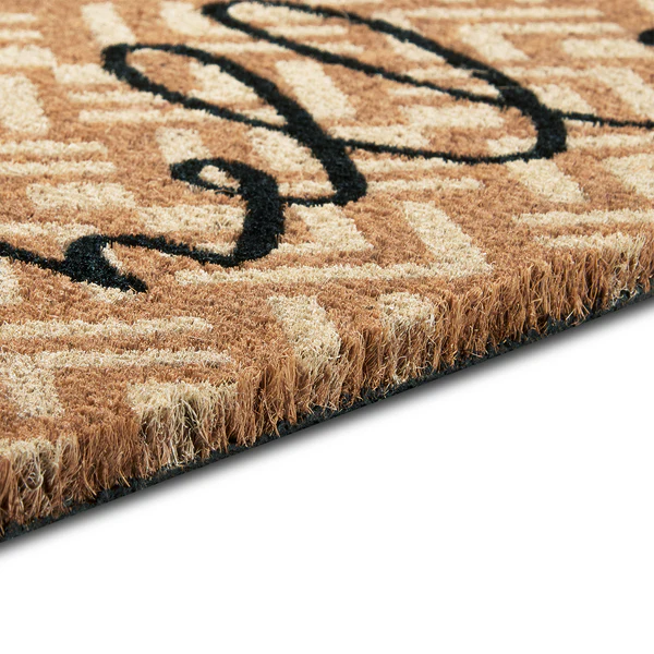 Fußmatte Kokos Geometric Hello - Kokos - Beige / Weiß - Image 4