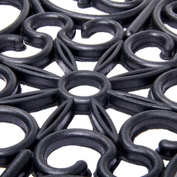 Fußmatte Mix Mats Gusseisen Typ A - Gummi - Schwarz - Image 3